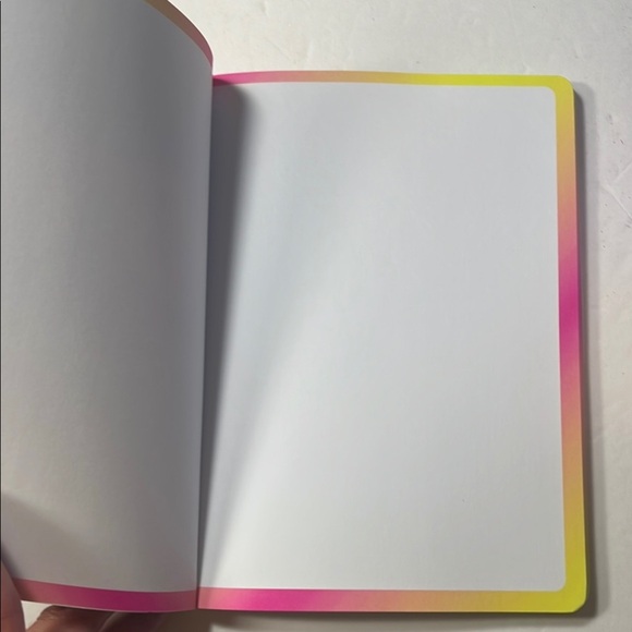Black Notebook with Pink and Yellow Sunglasses Design Neon Pink and yellow - Picture 2 of 13